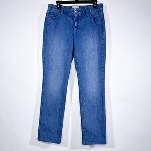 Fabulously Slimming By Chicos Blue Jeans Size Chicos Size 1.5‎ US Size M 10